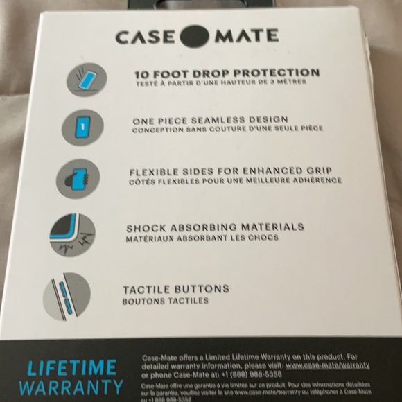 NEW IPHONE 12 MINI CASE-MATE Tough Black - Picture 3 of 4